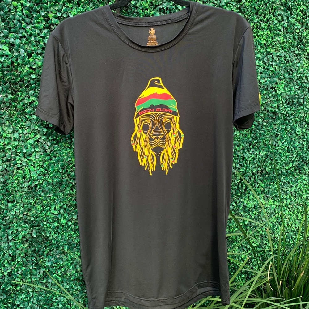 Body Glove Men’s Rasta Lion Shirt